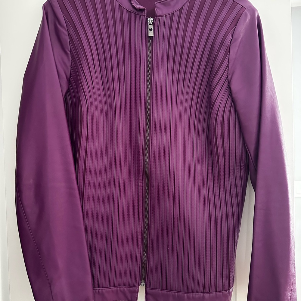Belle by Kim Gravel Plum Jacket